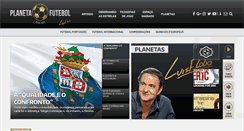 Desktop Screenshot of planetadofutebol.com